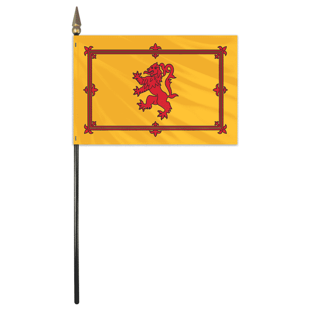 Scotland Outdoor Fly Bright Flag w/Lion 3'x5' - FlagCo